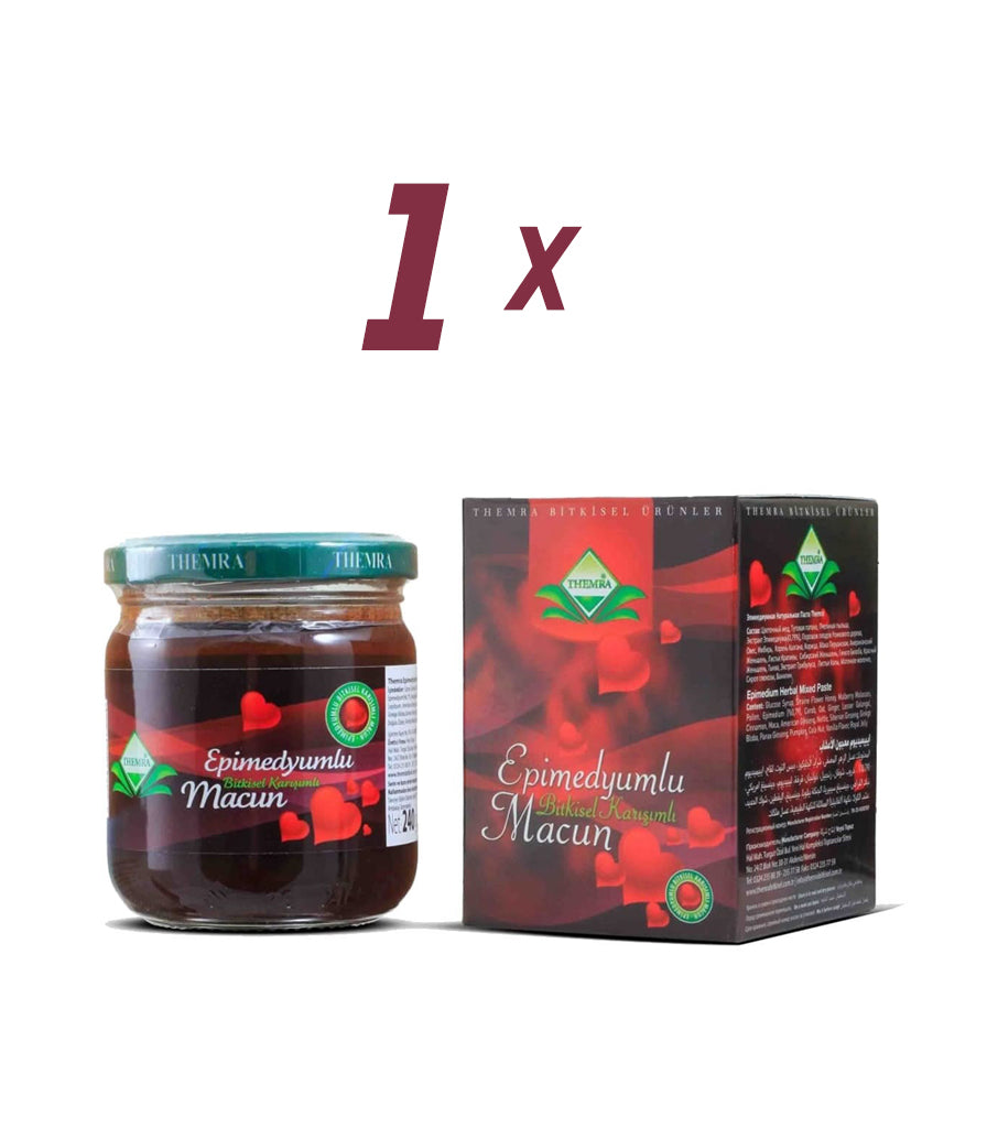 THEMRA Epimedium Macun Ginseng Kräuterpaste 100% Naturprodukt 240 gram